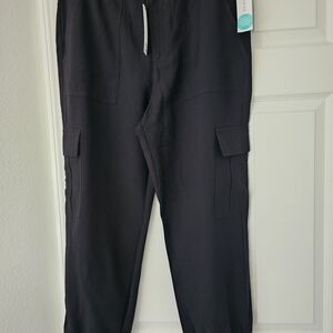 NEW Black Sheer Lace Bolero /  NEW Decorative Lace Overlay, Tie Front Medium